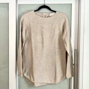 Michael Kors Women’s Cream Zip Back Sweater